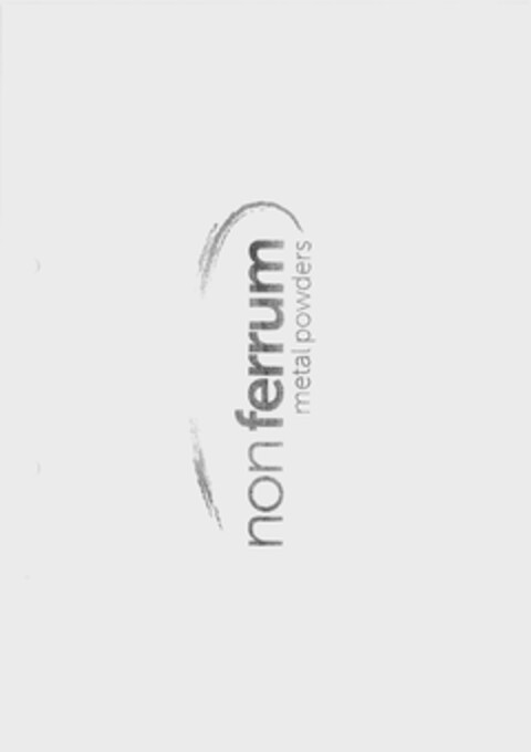 non ferrum metal powders Logo (EUIPO, 14.04.2011)