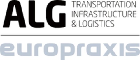 ALG TRANSPORTATION INFRASTRUCTURE & LOGISTICS EUROPRAXIS Logo (EUIPO, 06/09/2011)