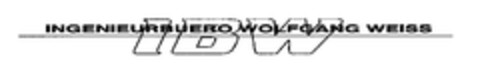 IBW INGENIEURBUERO WOLFGANG WEISS Logo (EUIPO, 08/09/2011)