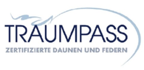 TRAUMPASS  ZERTIFIZIERTE DAUNEN UND FEDERN Logo (EUIPO, 09.01.2012)