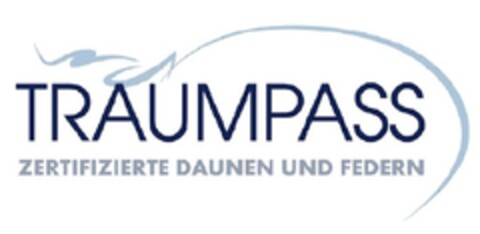 TRAUMPASS  ZERTIFIZIERTE DAUNEN UND FEDERN Logo (EUIPO, 01/09/2012)