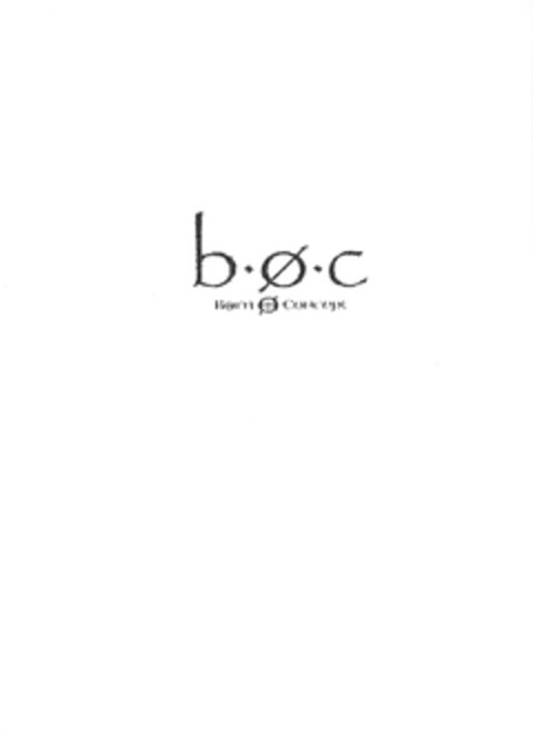 b.o.c Born O Concept Logo (EUIPO, 03.08.2012)