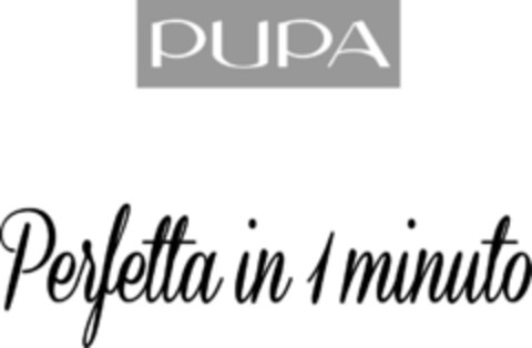 PUPA PERFETTA IN 1 MINUTO Logo (EUIPO, 17.01.2013)
