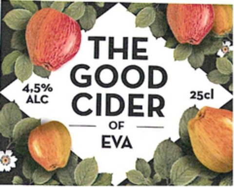 THE GOOD CIDER OF EVA Logo (EUIPO, 05/17/2014)