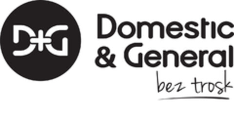 D+G Domestic & General bez trosk Logo (EUIPO, 07.07.2014)