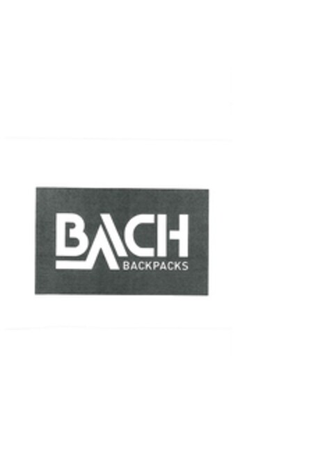 BACH BACKPACKS Logo (EUIPO, 28.08.2017)