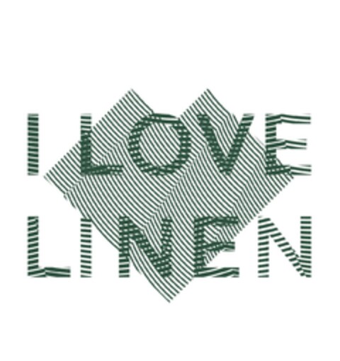 I LOVE LINEN Logo (EUIPO, 29.09.2017)