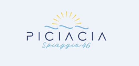 PICIACIA SPIAGGIA 46 Logo (EUIPO, 05/22/2018)