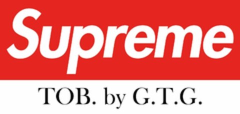 Supreme TOB. by G.T.G. Logo (EUIPO, 25.01.2019)