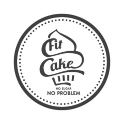 Fit Cake NO SUGAR NO PROBLEM Logo (EUIPO, 07/30/2021)