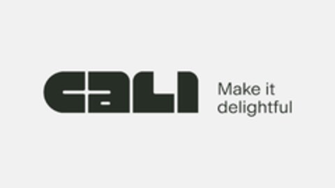 CALI Make it delightful Logo (EUIPO, 17.10.2024)