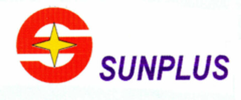 SUNPLUS Logo (EUIPO, 01.04.1996)