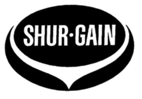 SHUR GAIN Logo (EUIPO, 04/01/1996)