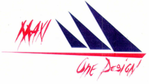 MAXI ONE DESIGN Logo (EUIPO, 07/24/1998)