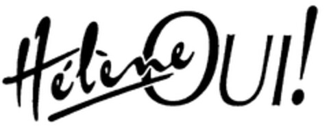 Hélène OUI! Logo (EUIPO, 13.10.1998)