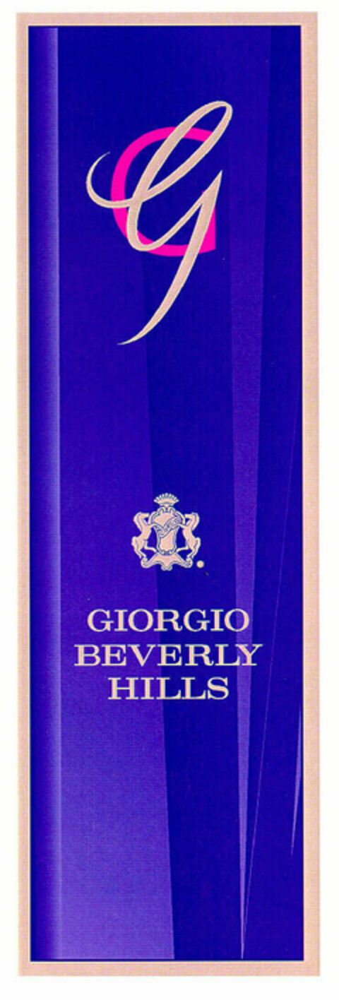 G GIORGIO BEVERLY HILLS Logo (EUIPO, 06.09.1999)