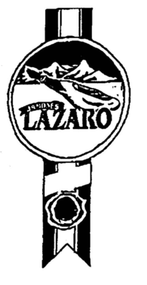 JAMONES LAZARO Logo (EUIPO, 14.01.2000)