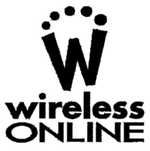 W wireless ONLINE Logo (EUIPO, 26.09.2000)