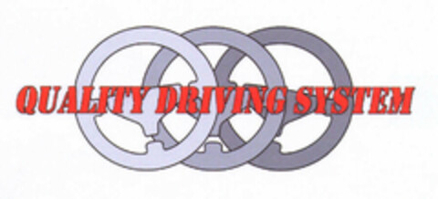 QUALITY DRIVING SYSTEM Logo (EUIPO, 14.08.2001)