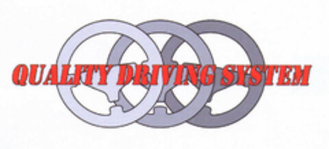 QUALITY DRIVING SYSTEM Logo (EUIPO, 08/14/2001)