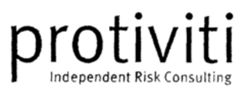 protiviti Independent Risk Consulting Logo (EUIPO, 22.08.2002)