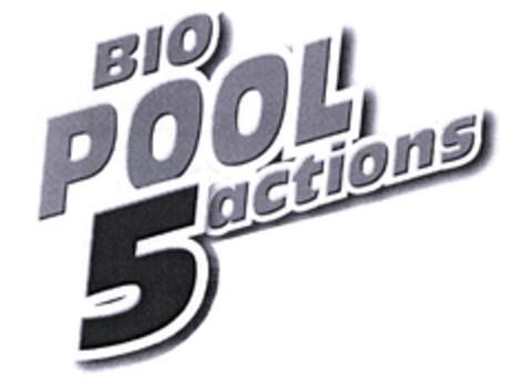 BIO POOL 5 actions Logo (EUIPO, 04.04.2003)