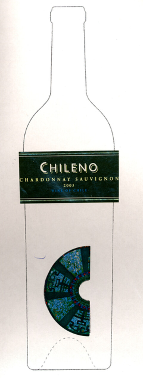 CHILENO CHARDONNAY SAUVIGNON 2003 WINE OF CHILE Logo (EUIPO, 02/25/2004)