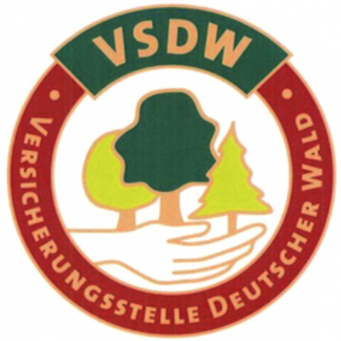 VSDW VERSICHERUNGSSTELLE DEUTSCHER WALD Logo (EUIPO, 09.12.2008)