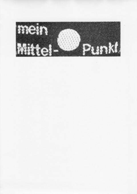 mein Mittel-Punkt Logo (EUIPO, 06.07.2009)