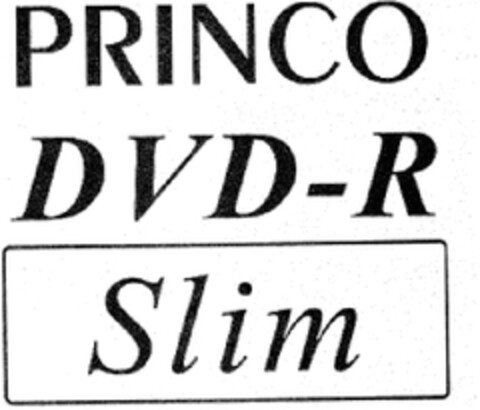 PRINCO DVD-R Slim Logo (EUIPO, 15.10.2009)