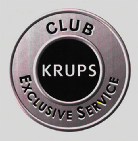 CLUB KRUPS EXCLUSIVE SERVICE Logo (EUIPO, 02/16/2010)