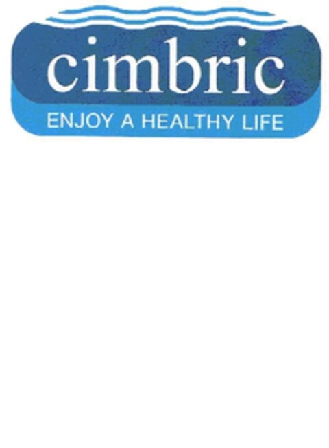 Cimbric enjoy a healthy life Logo (EUIPO, 04/19/2010)