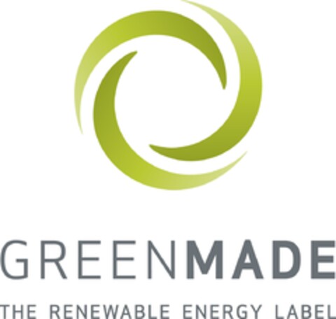 GREENMADE the renewable energy label Logo (EUIPO, 13.07.2012)