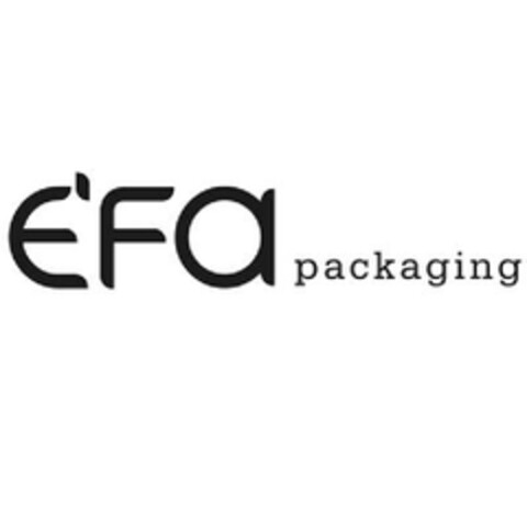 E'Fa packaging Logo (EUIPO, 08/03/2012)