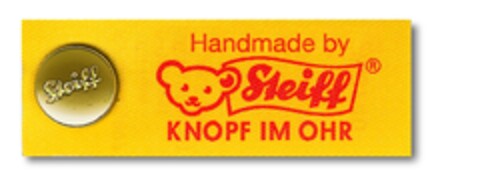 Handmade by Steiff Knopf im Ohr Logo (EUIPO, 16.04.2014)