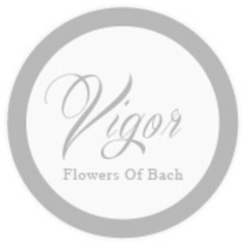 VIGOR FLOWERS OF BACH Logo (EUIPO, 07/03/2014)