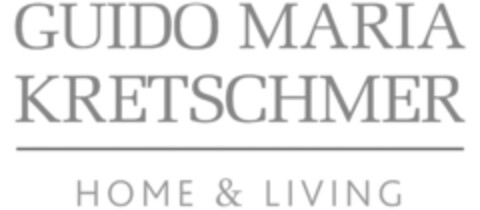 GUIDO MARIA KRETSCHMER HOME & LIVING Logo (EUIPO, 12.04.2016)