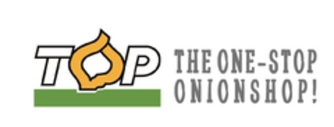 TOP THE ONE-STOP ONIONSHOP! Logo (EUIPO, 02/16/2018)
