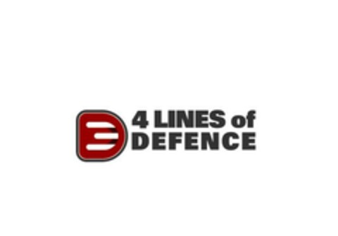 4 LINES OF DEFENCE Logo (EUIPO, 13.06.2019)