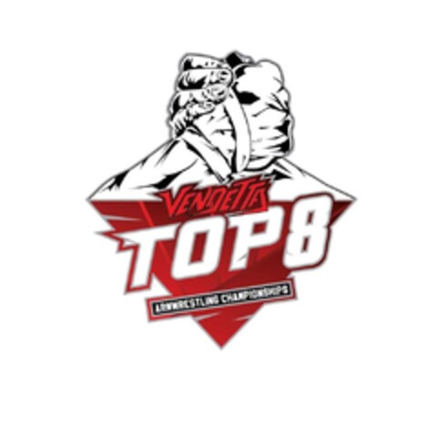 Vendetta Top 8 Armwrestling Championships Logo (EUIPO, 08/30/2019)