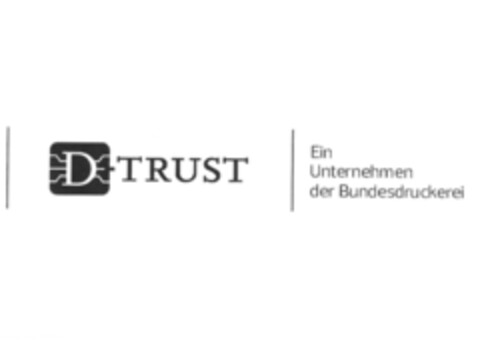 D-TRUST Ein Unternehmen der Bundesdruckerei Logo (EUIPO, 11/13/2019)
