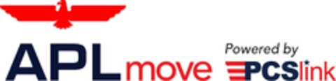 APL MOVE POWERED BY PCS LINK Logo (EUIPO, 12/06/2019)