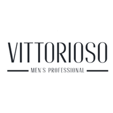 VITTORIOSO MEN'S PROFESSIONAL Logo (EUIPO, 03.05.2020)