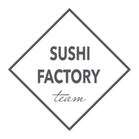 SUSHI FACTORY TEAM Logo (EUIPO, 18.05.2020)
