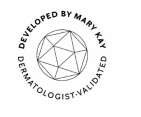 DEVELOPED BY MARY KAY DERMATOLOGIST-VALIDATED Logo (EUIPO, 05/26/2020)