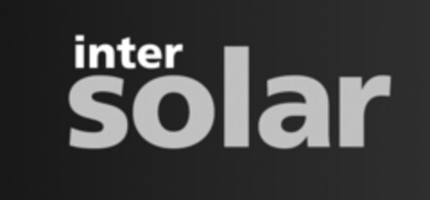 inter solar Logo (EUIPO, 03.09.2020)