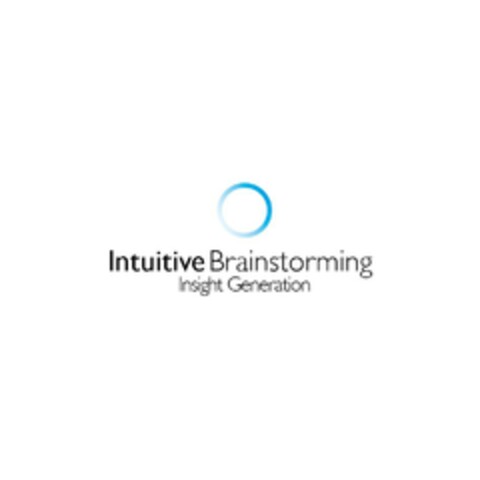 INTUITIVE BRAINSTORMING INSIGHT GENERATION Logo (EUIPO, 09.03.2022)