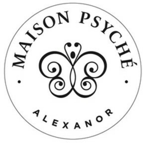 MAISON PSYCHÉ ALEXANOR Logo (EUIPO, 13.06.2022)