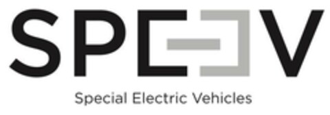 SPEEV Special Electric Vehicles Logo (EUIPO, 08/18/2022)