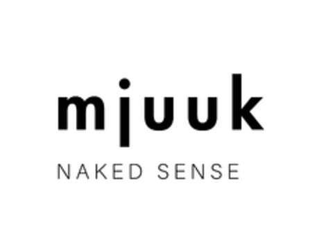 mjuuk NAKED SENSE Logo (EUIPO, 02.10.2023)